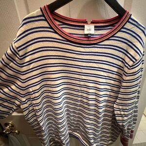 CAbi Multicolor Striped Knit Top
